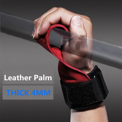 Leather Palm Protector for Barbell