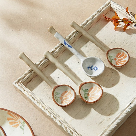 Japanese Style Stoneware Spoon